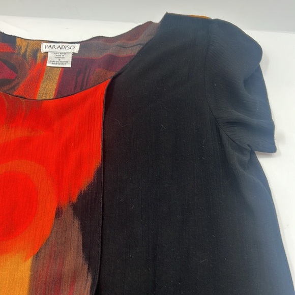 Paradiso Print Tunic With Asymmetric Hem - Picture 6 of 14